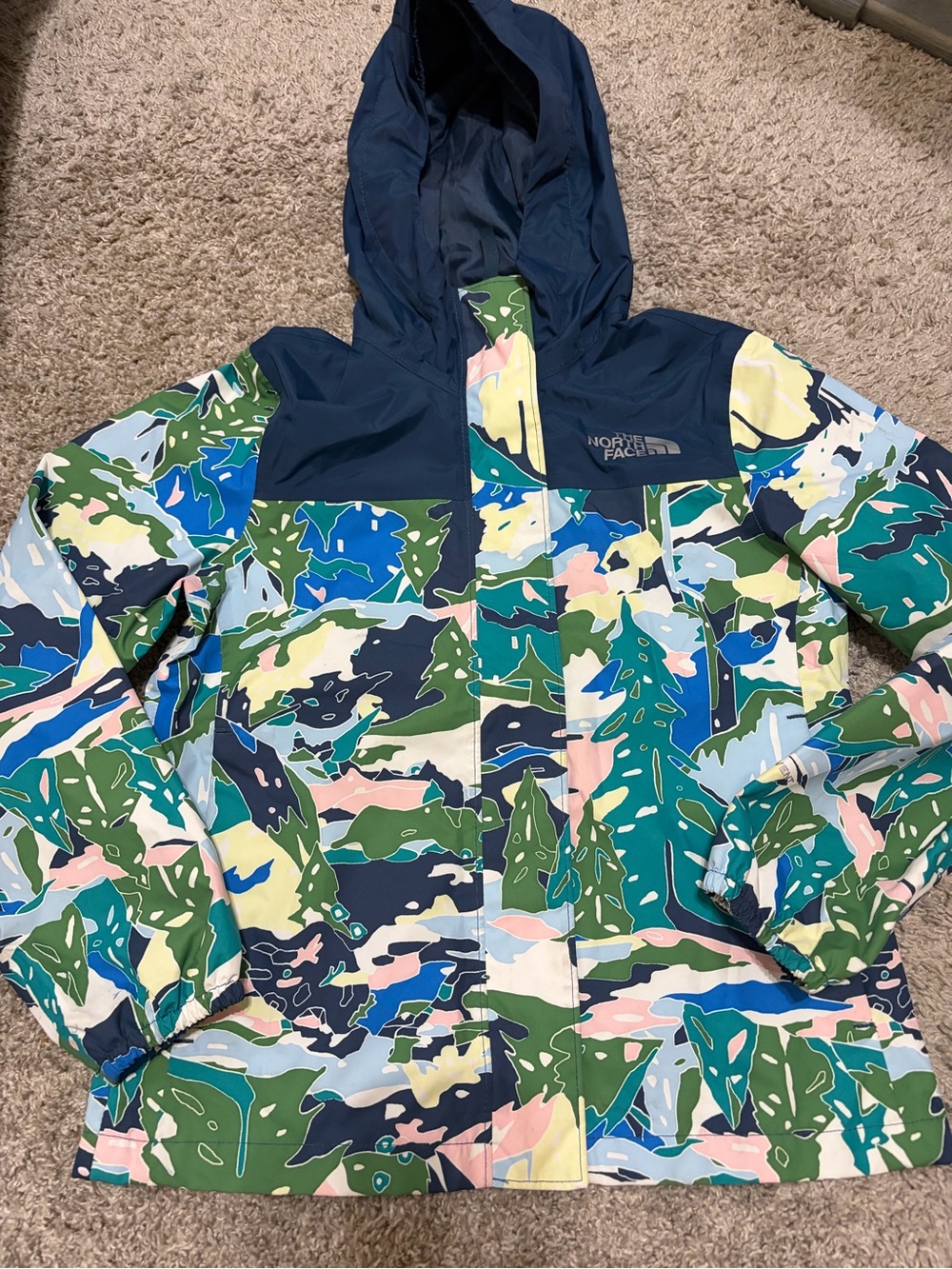 The North Face Girls Resolve Reflective Hooded Jacket